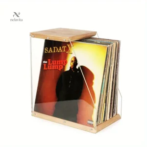 Support incliné design pour exposer des vinyles