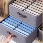Boîte de rangement en tissu pliable pour vêtements et accessoires