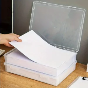 Organisateur pour dossiers avec poignée intégrée