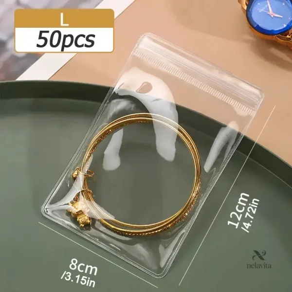 Conteneurs transparents pour un accès facile aux accessoires