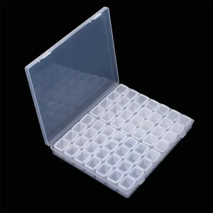 Boîte de stockage pour organiser perles et accessoires variés