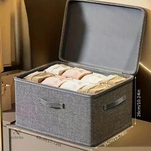 Coffres de rangement avec couvercle pour vêtements d'enfant