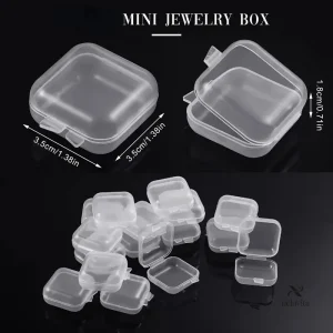 Rangement pratique pour petits bijoux et perles