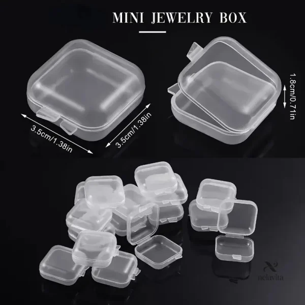 Rangement pratique pour petits bijoux et perles