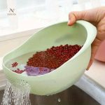 Pratique bol à riz avec égouttoir pour aliments