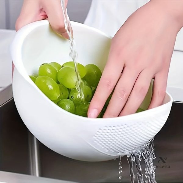 Ustensile de cuisine pratique pour laver le riz