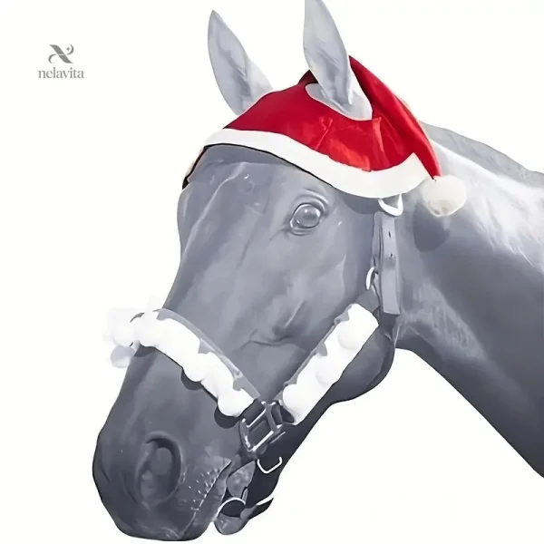 Accessoire équestre confortable pour fêtes de Noël