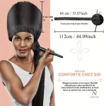 Accessoire universel pour sécher les cheveux efficacement