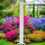 Colonne d'arrosage extérieure pour jardin et potager