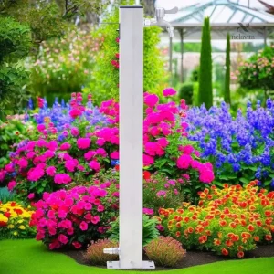 Colonne d'arrosage extérieure pour jardin et potager