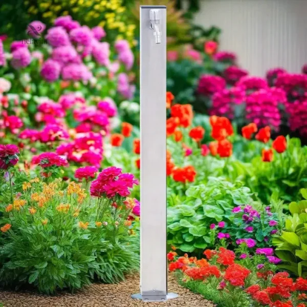 Robinet en acier pour irrigation de jardin