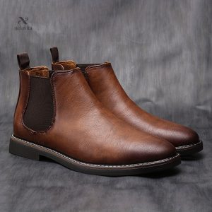 Botte Rétro pour Homme - Semelle Antidérapante