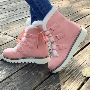 Bottes de neige à semelle épaisse