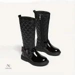 Bottes matelassées pour fille, confort et style