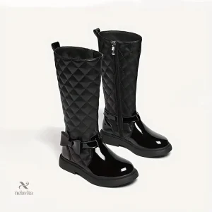 Bottes matelassées pour fille, confort et style