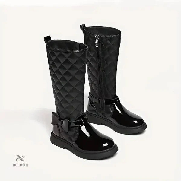Bottes matelassées pour fille, confort et style