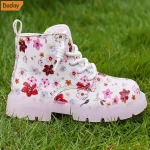 Chaussures confortables garçon avec motif floral