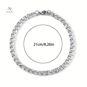 Bijou élégant en acier inoxydable pour homme