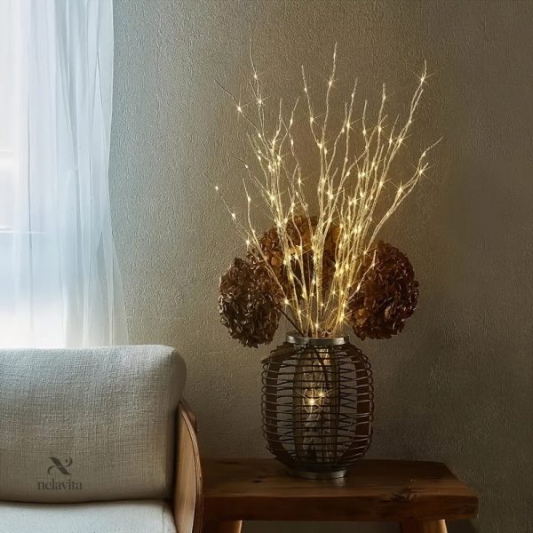 Accessoire déco avec lumière douce à piles