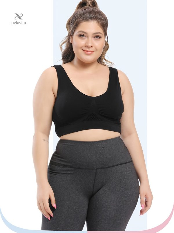 Brassière push-up grande taille sans couture