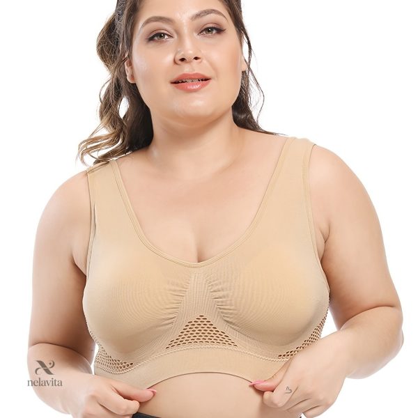 Confort ultime avec brassière grande taille sans couture