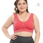 Modèle de brassière de sport sans couture pour grandes tailles