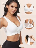 Brassière de sport grande taille sans armature