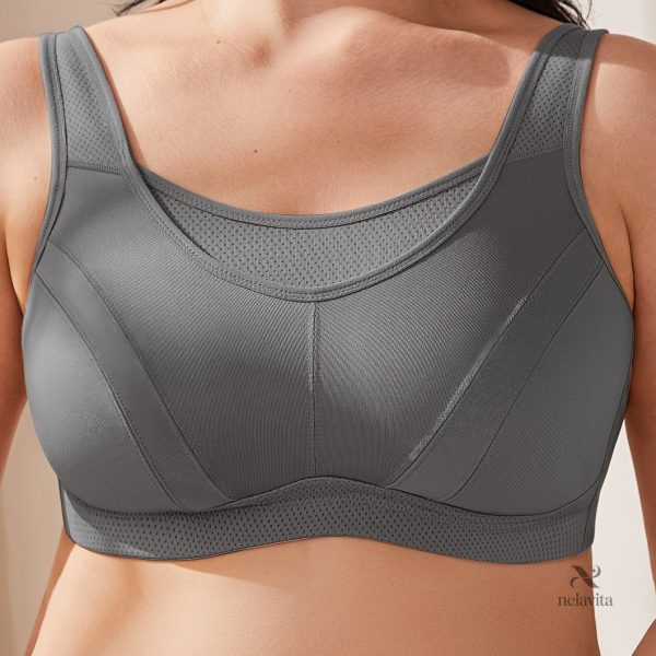 Brassière de sport conçue pour les formes généreuses