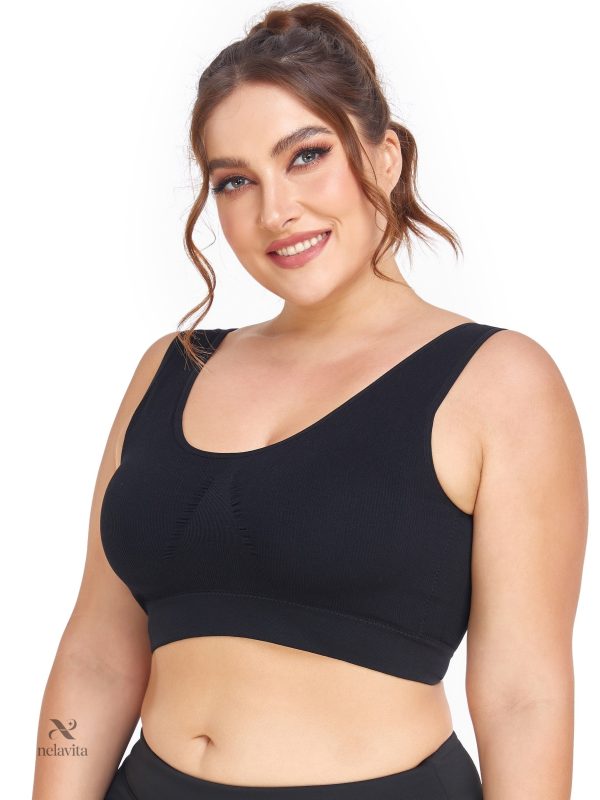 brassiere-sport-grande-taille-sans-couture-confort-maintien-1 Brassière Sport Grande Taille Confort et Maintien