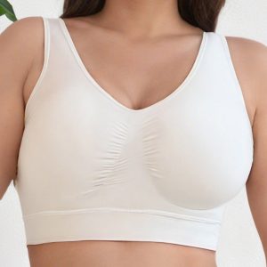 Brassière Sport Grande Taille – V Col et Dos Nu