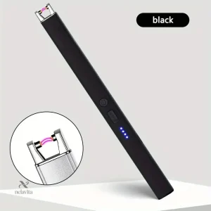 Briquet Électrique USB Rechargeable – Allumage Plasma Sans Flamme en Finition