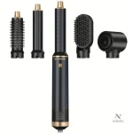 Brosse coiffante multifonction 5-en-1 pour soins capillaires