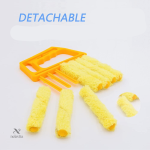 Brosse à fenêtres lavable, idéale pour un usage quotidien
