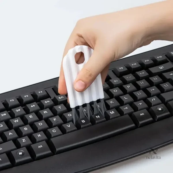 Brosse de nettoyage pour clavier et électronique