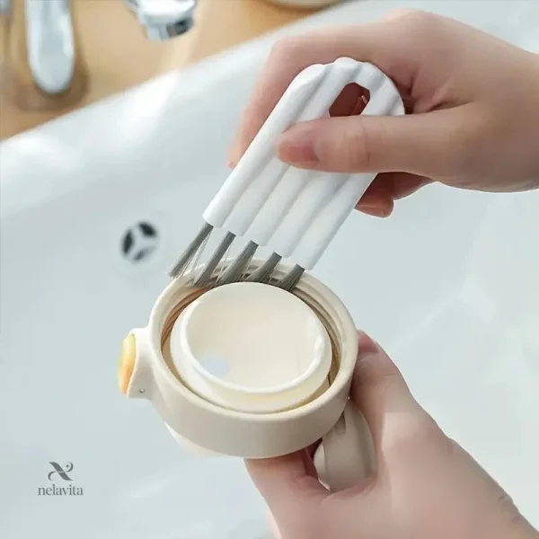 Brosse compacte pour le nettoyage de l'électronique portable