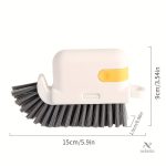 Brosse de nettoyage pour rails et crevasses