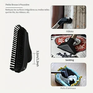 Brosse de remplacement pour aspirateur anti-poussière
