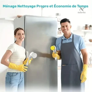 Brosse électrique pour un nettoyage facile des surfaces