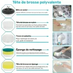 Outil de nettoyage efficace pour chaussures et sols