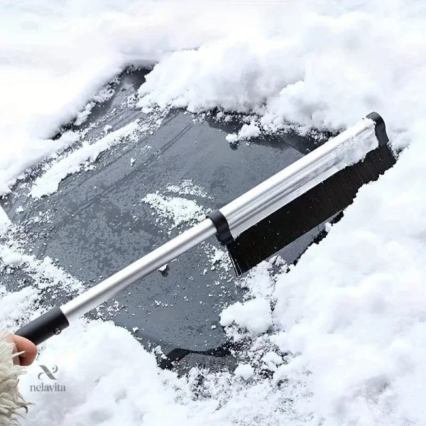 Grattoir à neige efficace pour pare-brise et vitres de voiture
