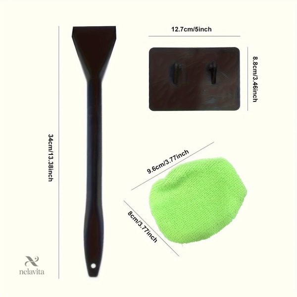 Brosse à manche long pour un nettoyage facile du pare-brise