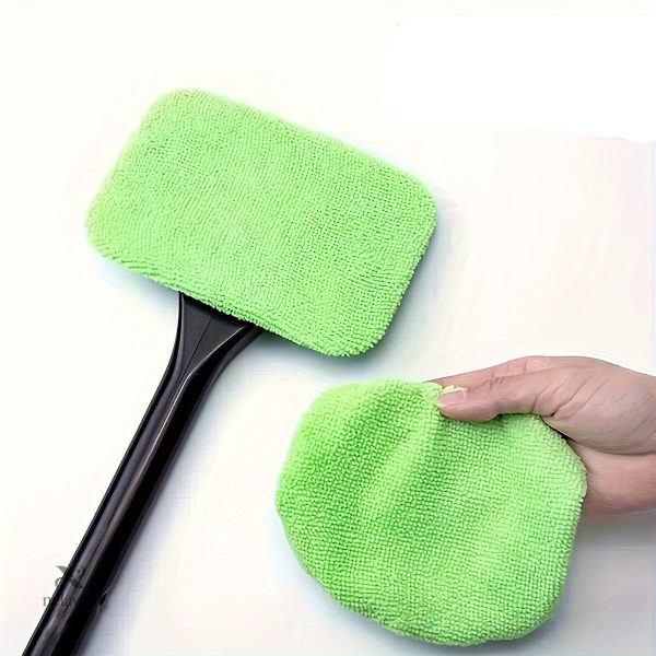 Produit de nettoyage pour vitres avec manche allongé
