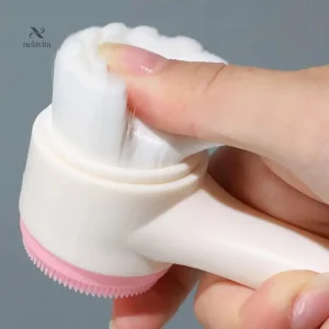 Picots en silicone pour un massage apaisant du visage