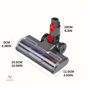 Brosse motorisée compatible Dyson V6/V7/V8/V10 pour aspirateur balai