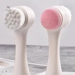 Brosse visage double face pour un nettoyage en profondeur