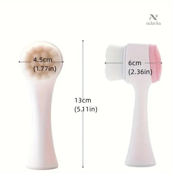 Brosse double face pour une routine beauté complète