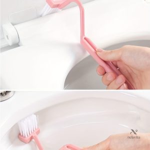 Accessoire de salle de bain pour un nettoyage minutieux