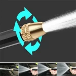 Jet réglable haute pression pour un nettoyage efficace