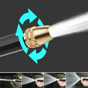 Jet réglable haute pression pour un nettoyage efficace