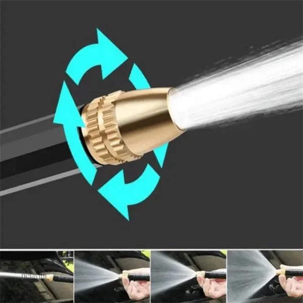 Jet réglable haute pression pour un nettoyage efficace